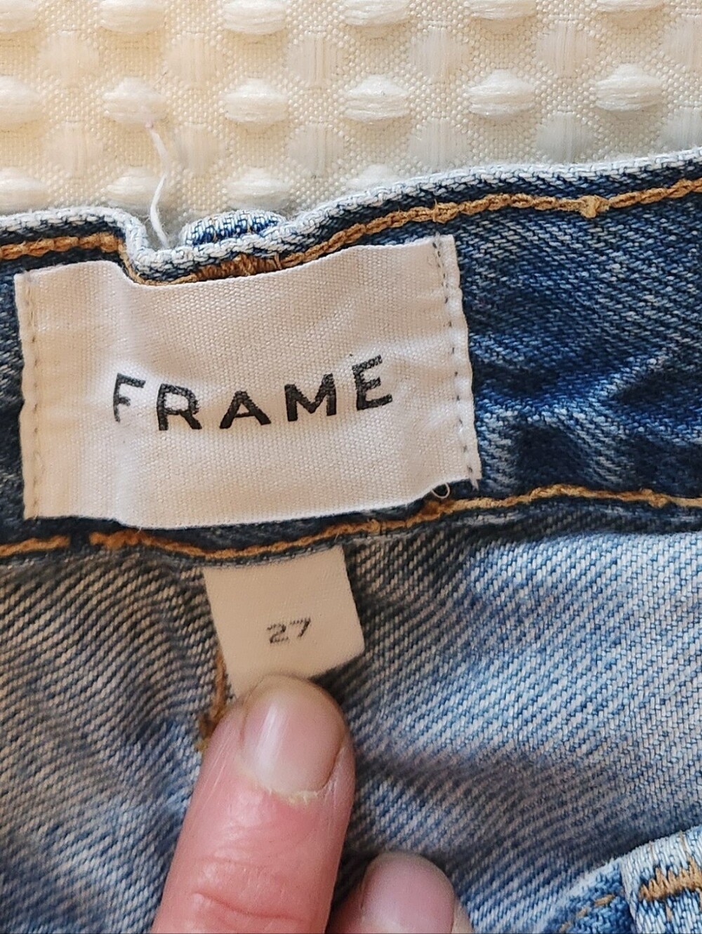 Women's FRAME Le Nouveau Straight Jeans Size 27
